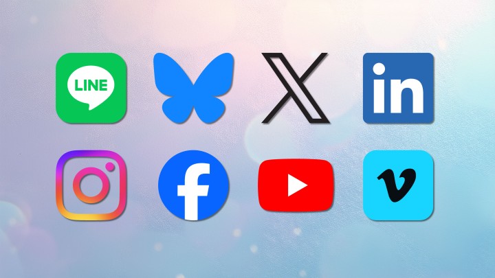 Social media icons