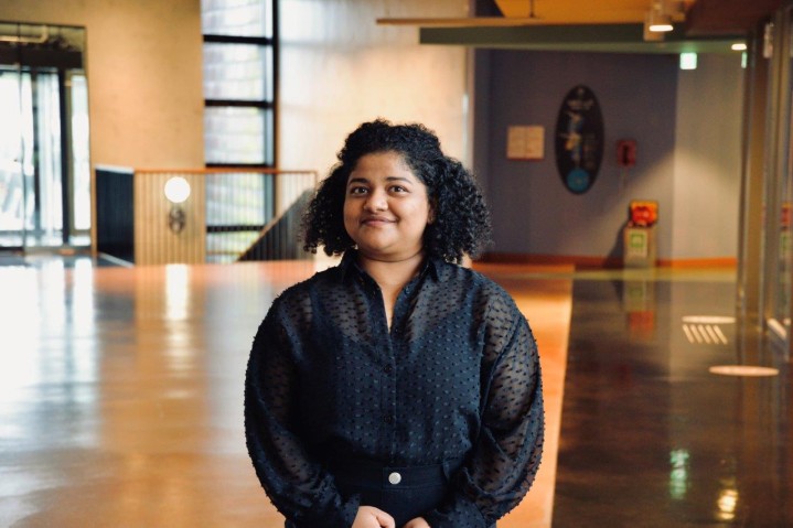 portrait of Keerthy Karthikeyan Menon