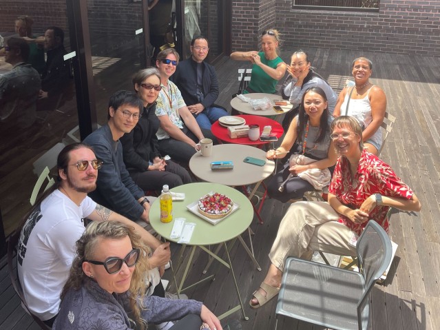 nRIM_Ana farewell pizza (Apr 2025)