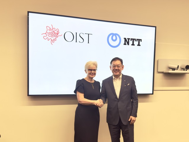 OIST Markides and NTT Kawazoe