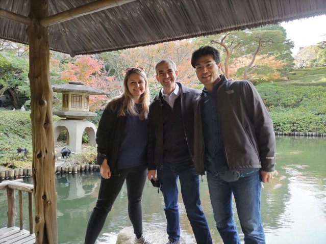 A lady and Two gentlemen