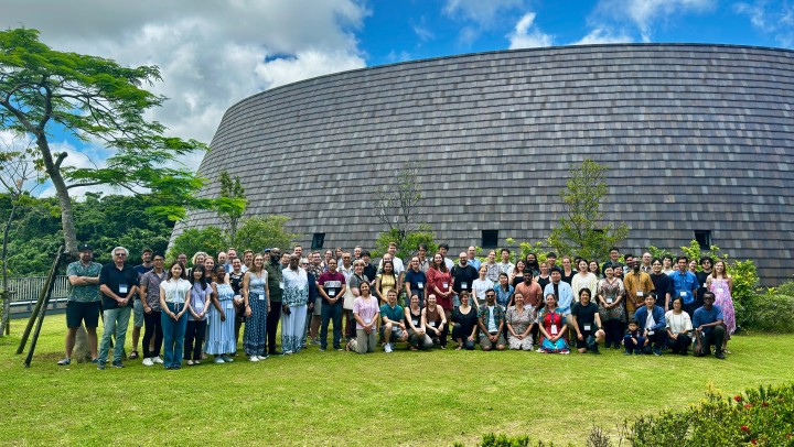 Participants of the Phyllosphere 12 conference at OIST in June 2025
