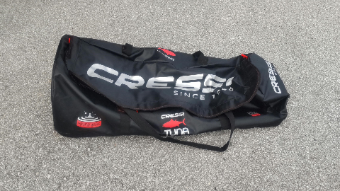cress branded wheeled dive bag