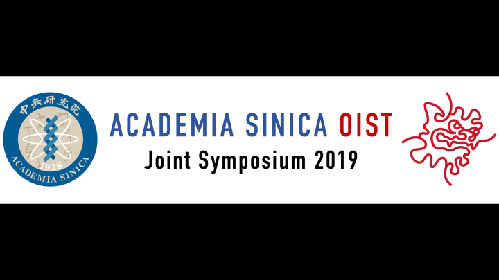 Academia Sinica and OIST logos on white background