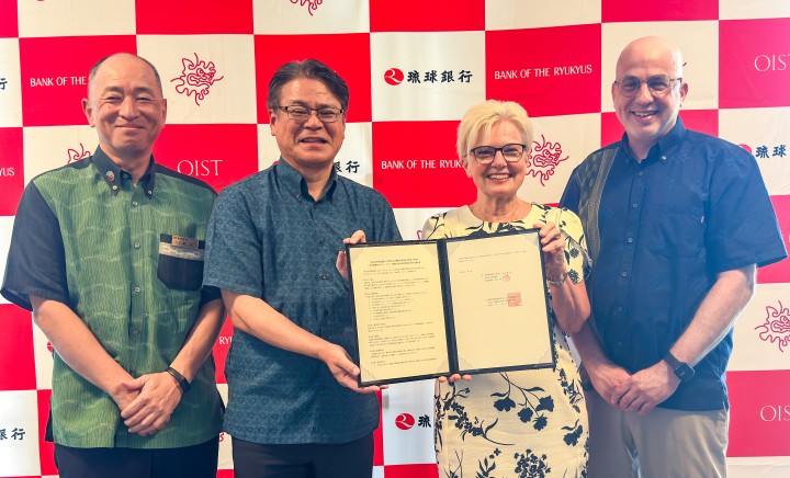 OIST and Bank of the Ryukyus signed MOU