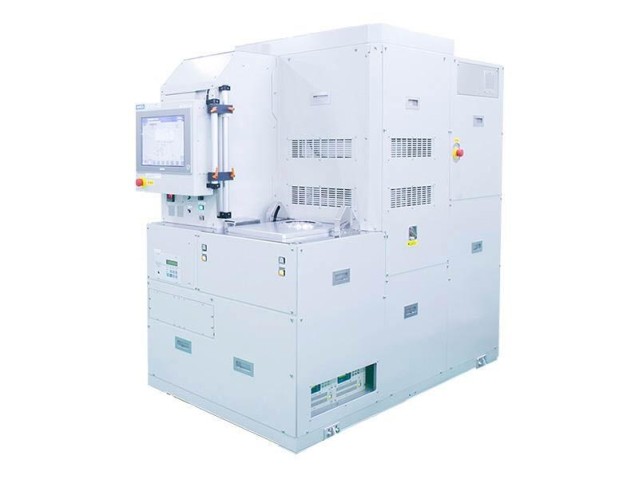 cleanroom tech apparatus. cubic form factor with touchscreen control panel.