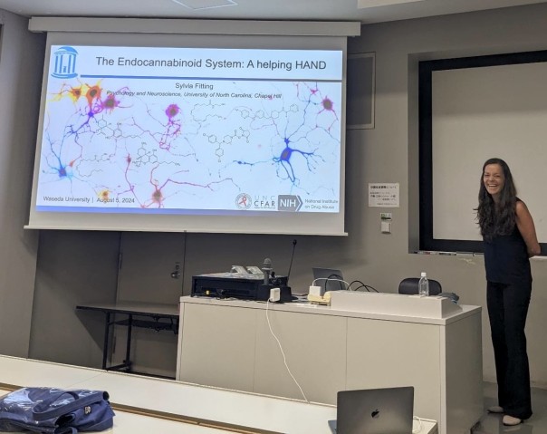Prof. Fitting delivered another seminar with us in Waseda