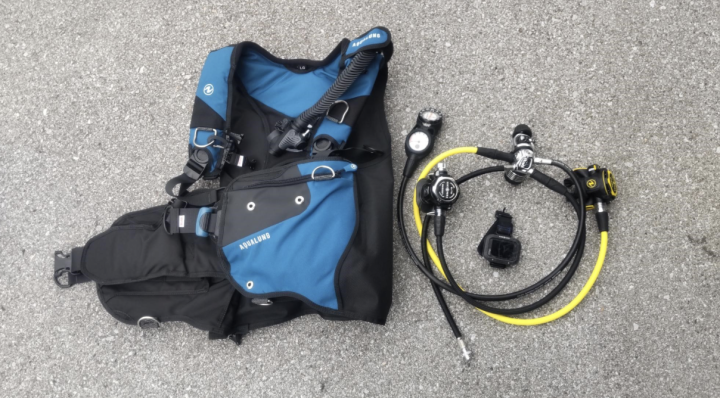 L size dive gear