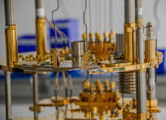 Metal equipment in gold and silver colors