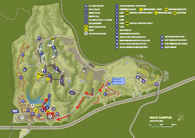 OIST Main Campus Map