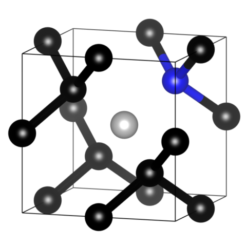 POC project (95-de Vries): The nitrogen-vacancy (NV) is a defect in the diamond crystal 