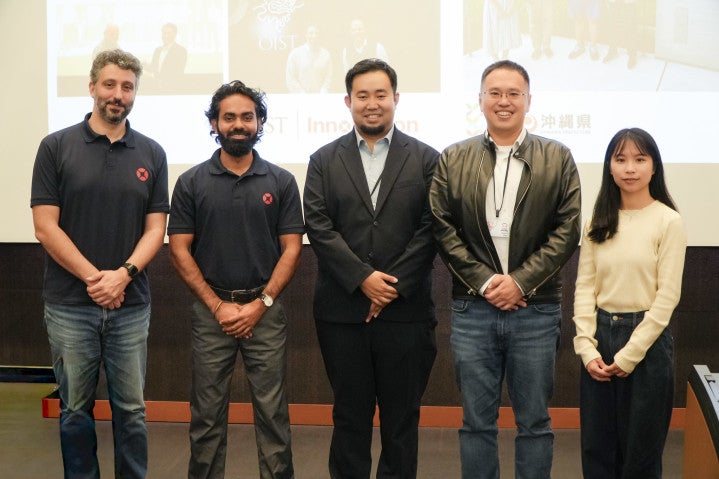 Group photo of 2025 OIST Innovation Accelerator Teams