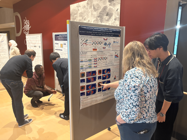 Poster session at Lab 5