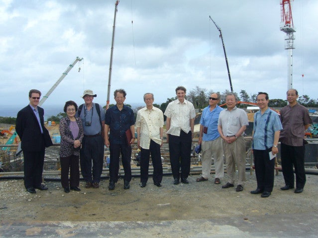 OIST BOG Members Site Visit