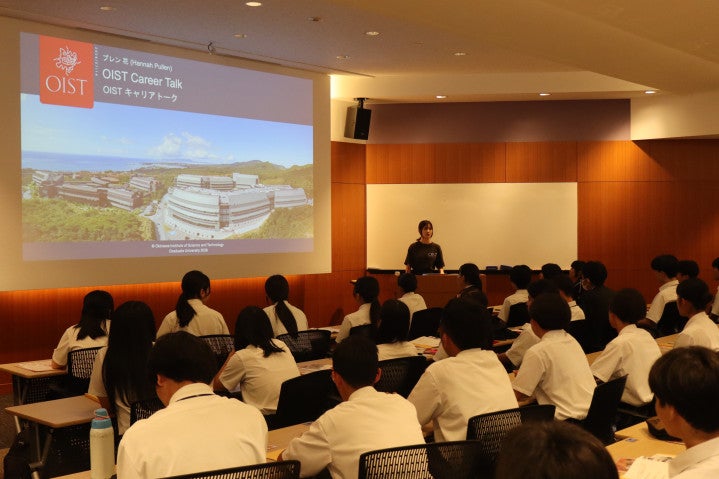 Okinawa Prefectural Ishikawa High School Visited OIST