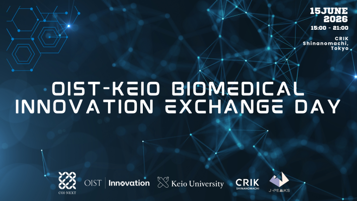 OIST-KEIO biomedical innovation exchange day 2026 featured