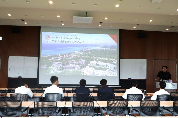 Naha Technical High School's Visit