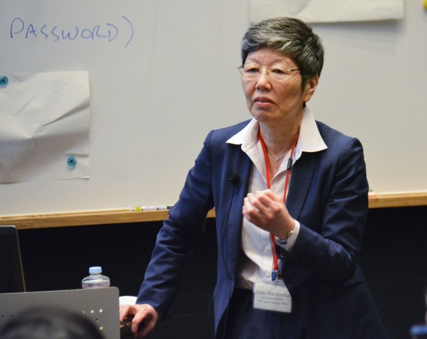 Dr. Harayama gave a keynote address in the Accelerating Innovation at Universities Symposium held at OIST.