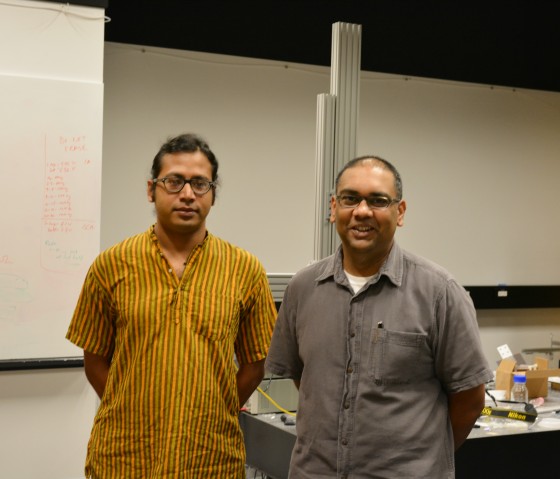Researchers from OIST's Collective Interactions Unit who authored the paper 
