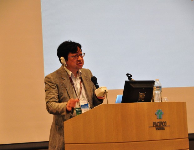 Prof. Hiroaki Kitano at BioJapan2012