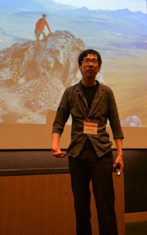 OIST Science Challenge participant and winner of best presentation, Ken Kuroki. 