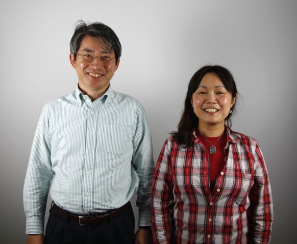 Professor Masai and Dr. Nishiwaki
