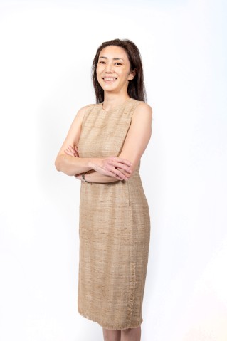 Kae Nemoto standing with folded arms