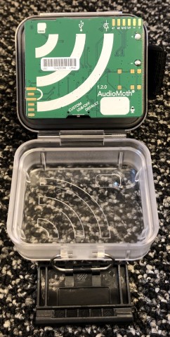 AudioMoth in waterproof case