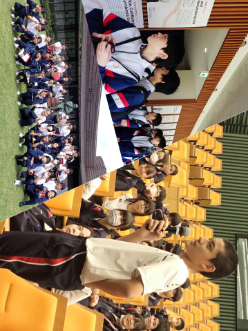 Various Junior high school participants