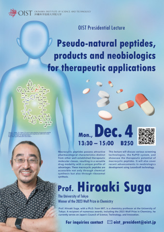 Presidential Lecture by Prof. Hiroaki Suga