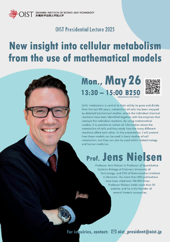 Presidential Lecture by Jens Nielsen