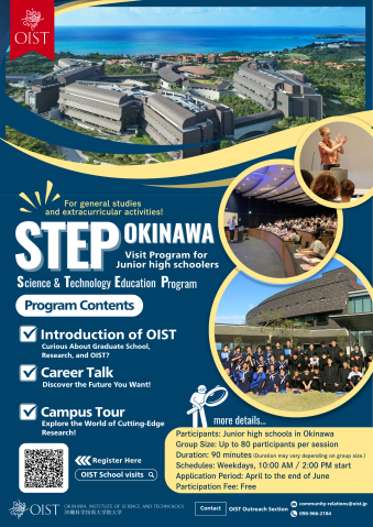 STEP OKINAWA English Flyer