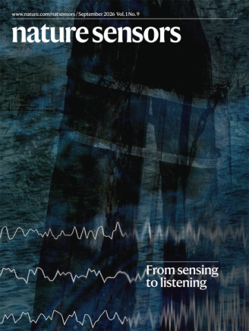 Cover of Nature Sensors, September 2026