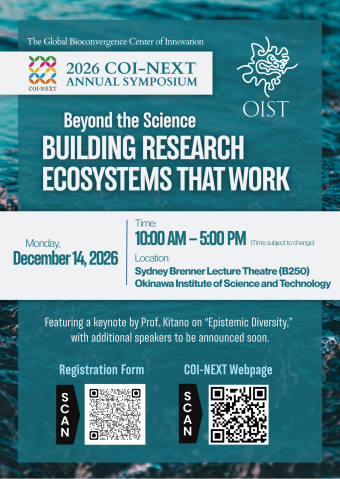 2026 COI-NEXT SYMPOSIUM POSTER