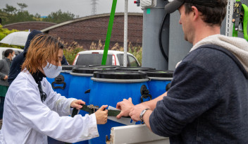 Watasumi Microbial Fuel Cell installation