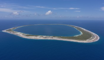 Satellite image of Taiaro Atoll