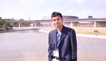 Professor Pinaki Chakraborty at the time of his arrival at OIST (2012)
