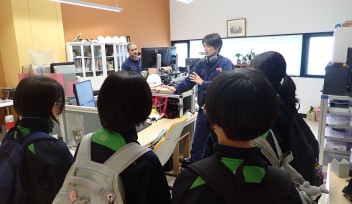 Work Experience Program (Day 1) for Miyazato Junior High School Students