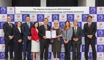 OIST and Tohoku University group photo