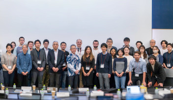 Group photo of OIST-Keio Showcase Talk 9 participants