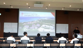 Naha Technical High School's Visit
