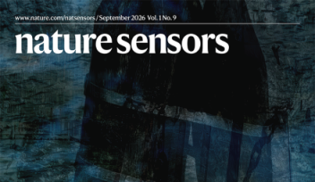 Cover of Nature Sensors, September 2026