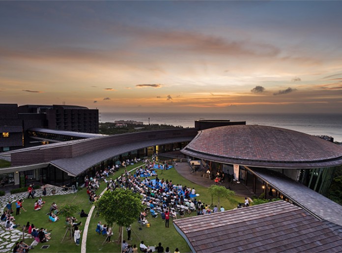 OIST Campus at Night