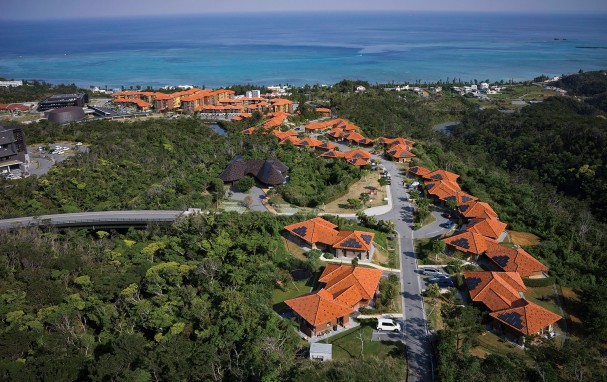 Hillside Faculty Housing aerial