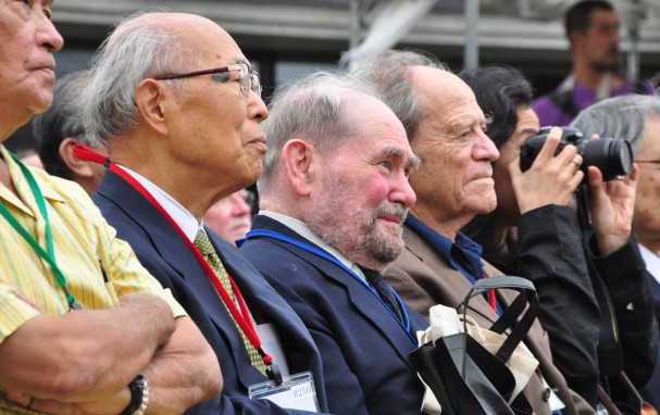 Sydney Brenner at Inauguration Ceremony NOV 19 2011