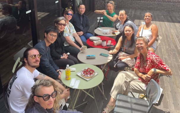 nRIM_Ana farewell pizza (Apr 2025)