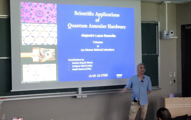 OCQT Seminar by Dr. Alejandro Lopez-Bezanilla