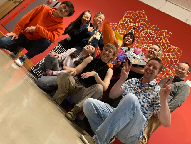 Students celebrating