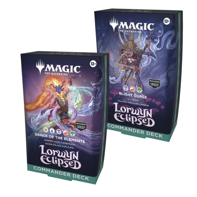 Picture of two started decks aimed for new players
