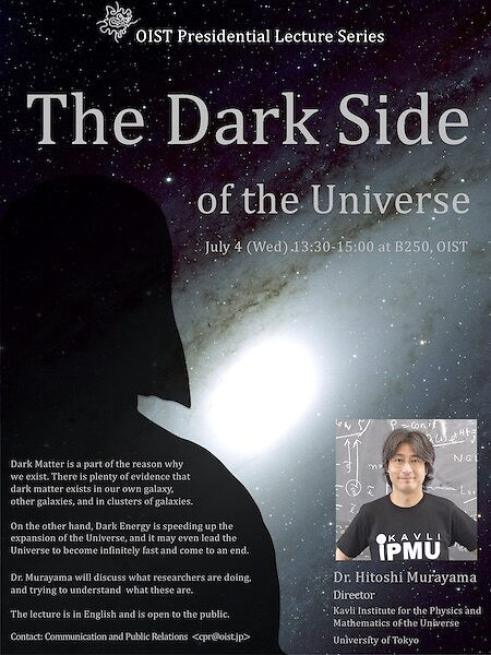  "The Dark Side of the Universe" by Dr. Hitoshi Murayama